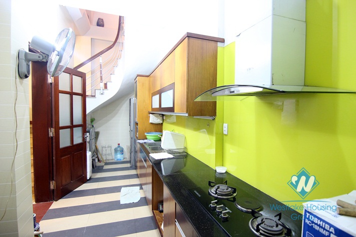 Beautiful furnished house for rent in Ba Dinh, Ha Noi